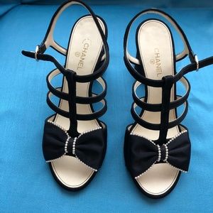 Chanel evening shoes